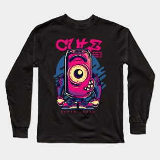 Cute Can Monster Long Sleeve T-Shirt